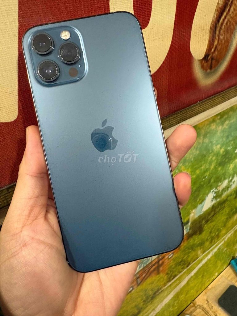 iPhone 12 Pro Max 128GB Xanh 85%. Mua bán Điện thoại tại Thành phố Thủ Đức Tp Hồ Chí Minh được đăng bởi NT hình 1