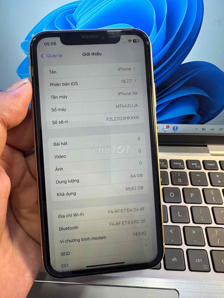 iPhone XR 64GB Vàng 99% quốc tế. Mua bán Điện thoại tại Quận 6 Tp Hồ Chí Minh được đăng bởi QUỐC THIÊN BÁN GÓP 0 ĐỒNG  hình 1