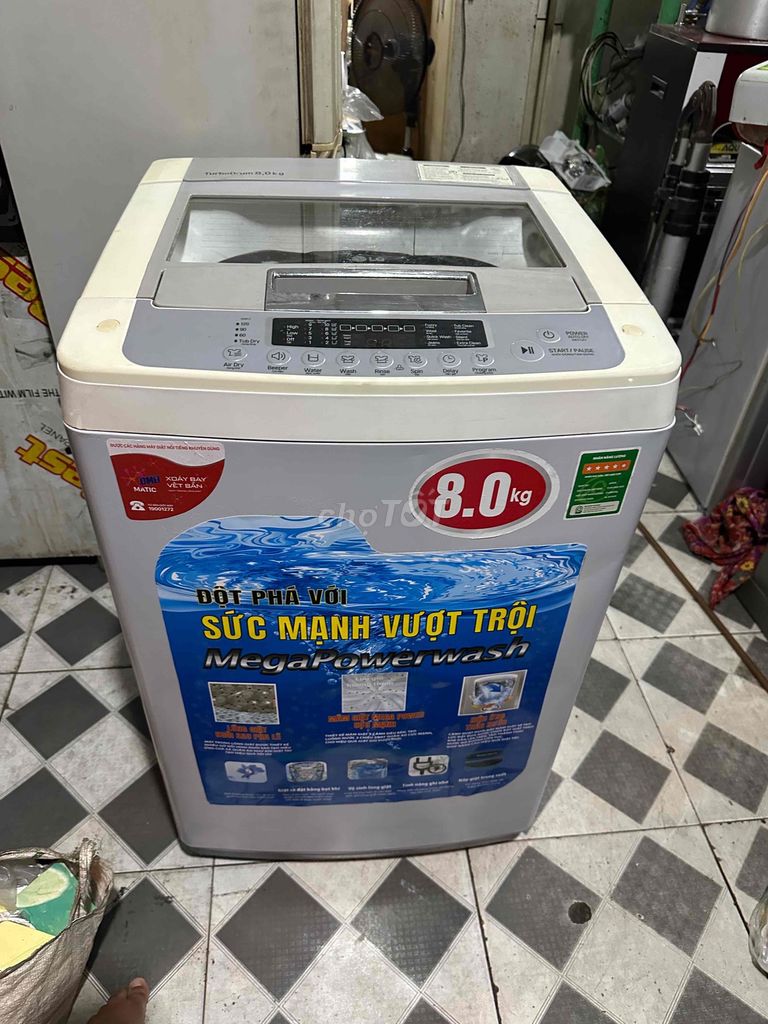 Máy giặt LG 8 kg giặt vắt êm khô. Mua bán Máy giặt tại Huyện Hóc Môn Tp Hồ Chí Minh được đăng bởi Kim hang hình 1