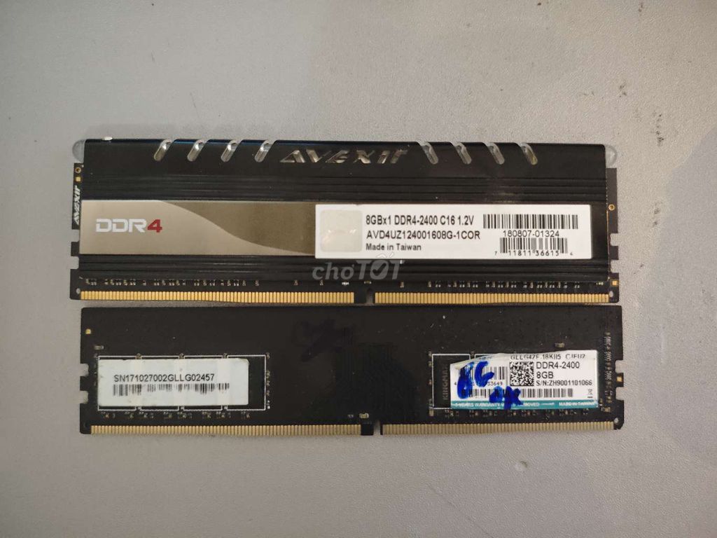 RAM AVEXIR 8GB DDR4. Mua bán Linh kiện (RAM, Card...) tại Quận Hai Bà Trưng Hà Nội được đăng bởi nguyễn duy mạnh hình 1