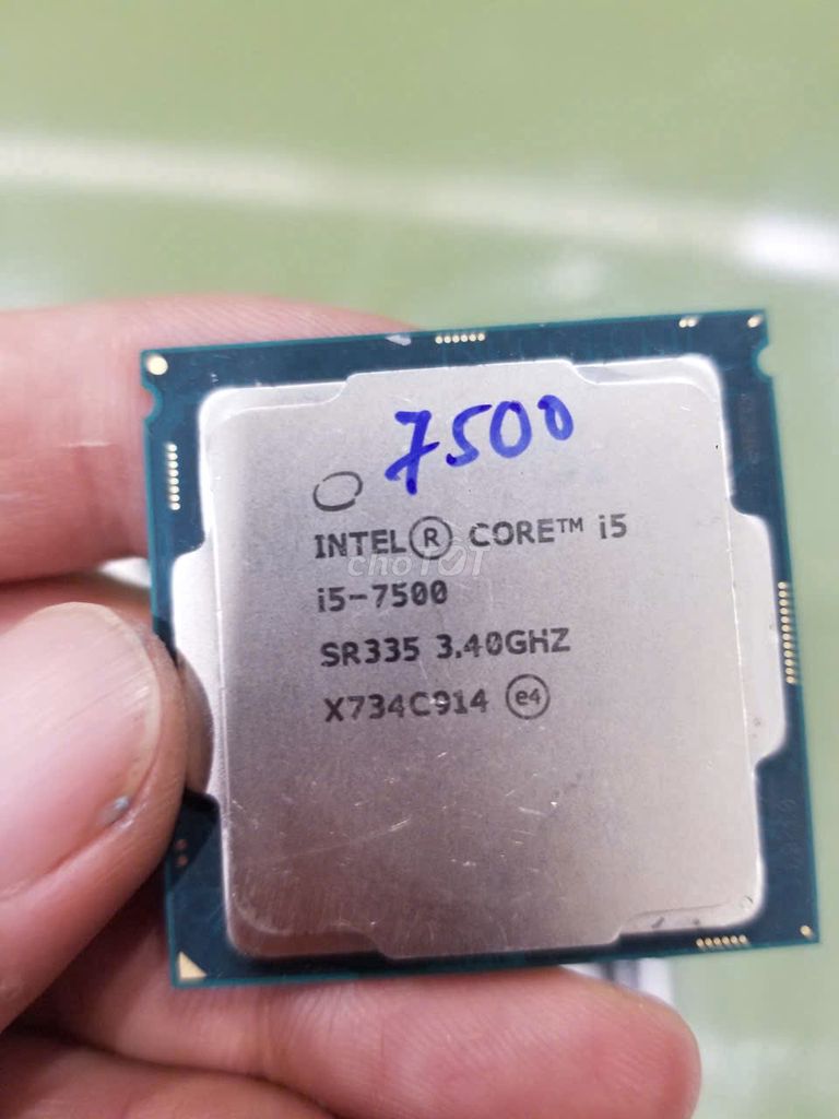 Cpu i5 7500