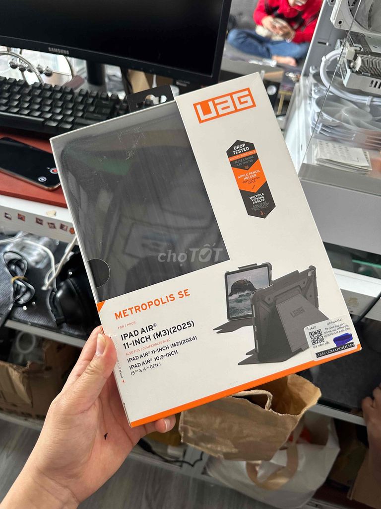 Ốp lưng UAG Metropolis SE iPad Air M2-M3-M4 11inch. Mua bán Phụ kiện (Màn hình, Chuột...) tại Thành phố Nha Trang Khánh Hòa được đăng bởi Việt hình 1