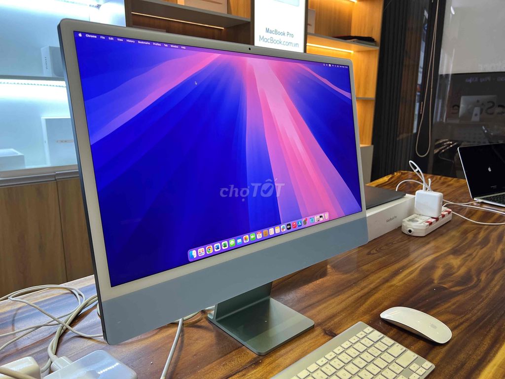 ✅APPLE IMAC 24 INCH M1 RAM 16GB/ SSD 512GB Trả Góp