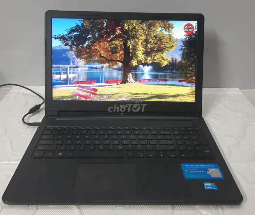 DELL15.6, SIÊU MỎNG, SSD 256GB, RAM 8GB  PIN TỐT