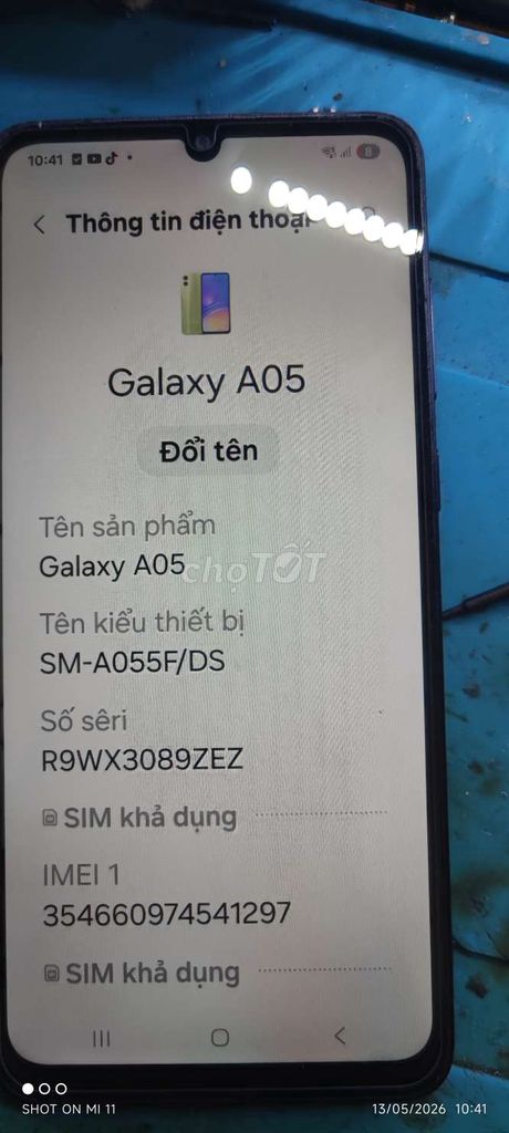 Samsung A05 Đen Đã qua sử dụng. Mua bán Điện thoại tại Huyện Gio Linh Quảng Trị được đăng bởi Trần Gia Bảo hình 1