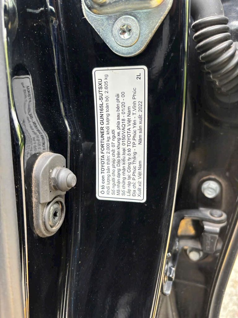 Toyota Fortuner 2022 2.4G 24165 km. Mua bán Ô tô tại Thành phố Thủ Đức Tp Hồ Chí Minh được đăng bởi Nguyễn Thành hình 6
