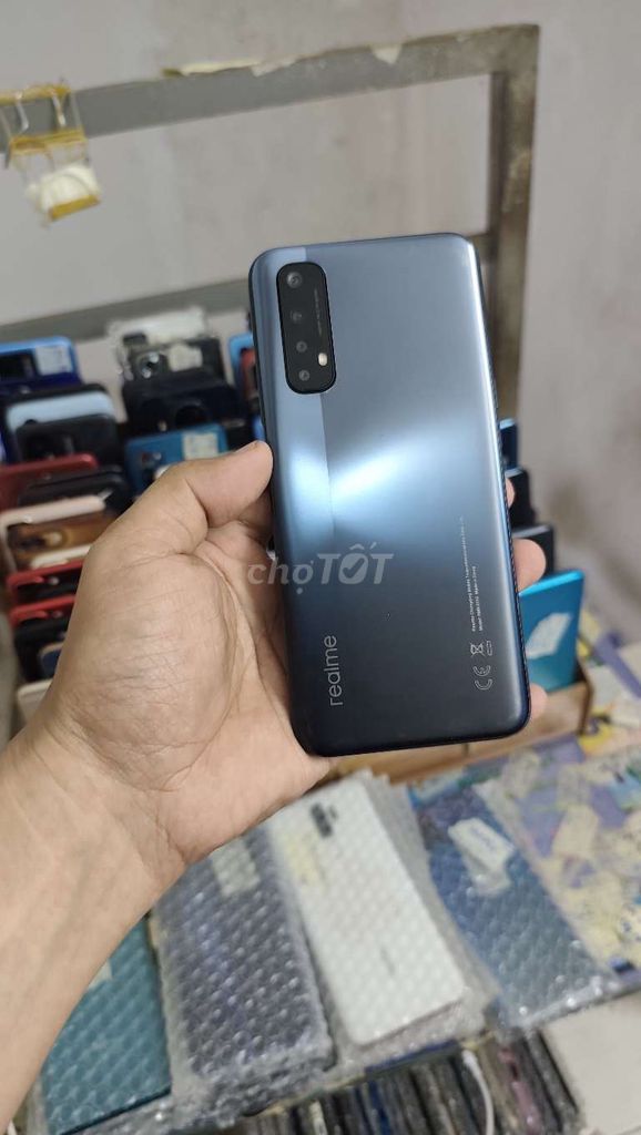 Realme 7, ram 8gb, 128gb, pin 5000. Mua bán Điện thoại tại Quận Gò Vấp Tp Hồ Chí Minh được đăng bởi A LONG   nhận thanh toán THẺ TÍN DỤNG hình 1
