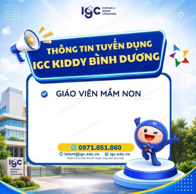 TUYỂN DỤNG GIÁO VIÊN MẦM NON