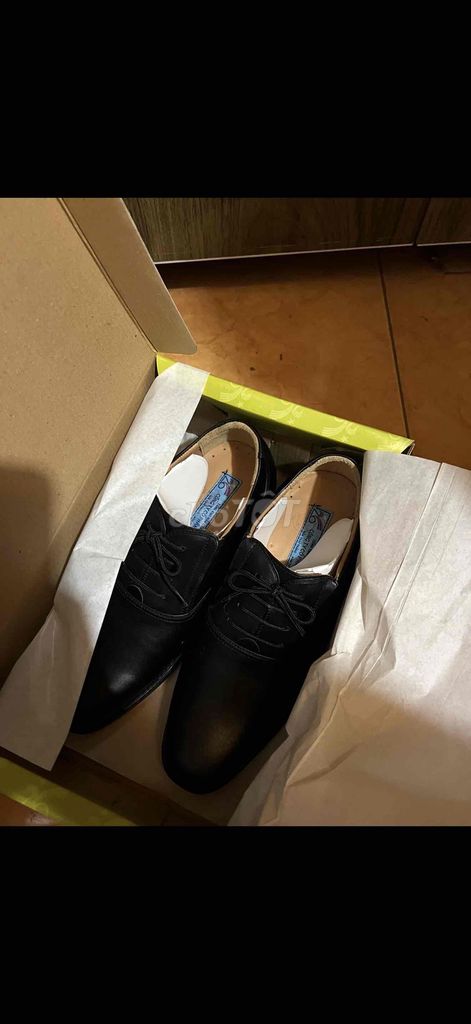 Giày tây nam đen size 40, 41, 42. Mua bán Giày dép tại Thành phố Pleiku Gia Lai được đăng bởi Long Hồ hình 1
