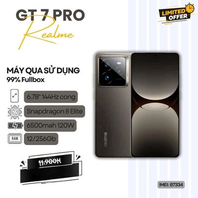 REALME GT 7 PRO ĐẸP PIN 100 CAM | TITAN. Mua bán Điện thoại tại Quận Ninh Kiều Cần Thơ được đăng bởi Zelda Phone