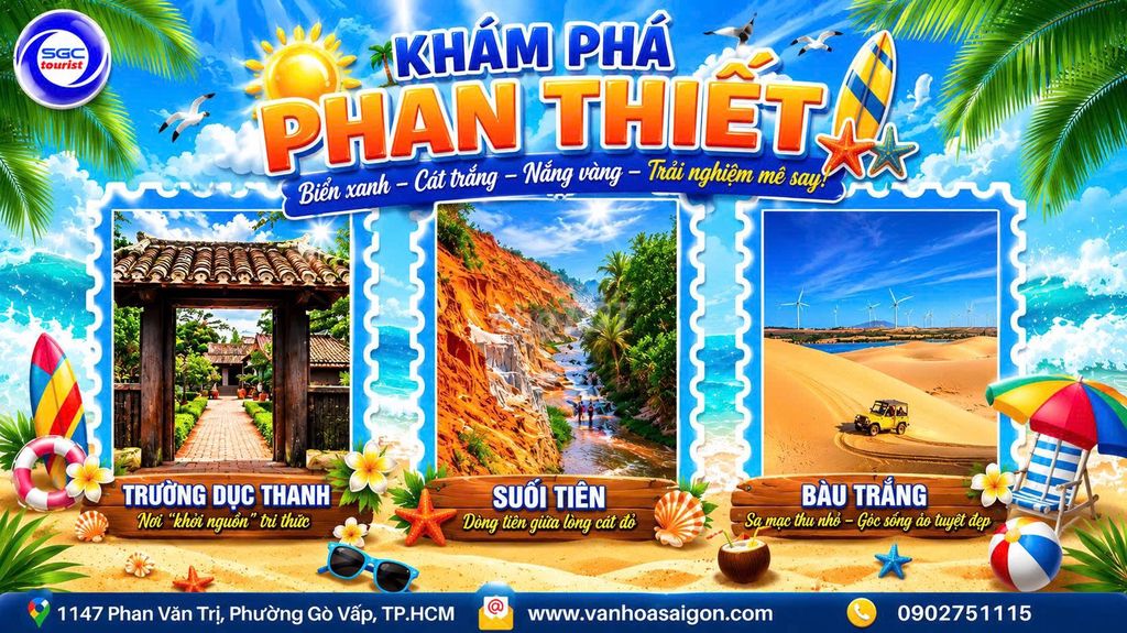 Tour Phan Thiết 3N2Đ SGC Tourist. Du lịch tại Quận Gò Vấp Tp Hồ Chí Minh được đăng bởi NGỌC TRÂN hình 1