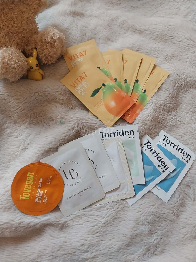 Sample mỹ phẩm dạng gói. Mua bán Phụ kiện thời trang khác tại Quận Nam Từ Liêm Hà Nội được đăng bởi bảo ngọc phạm hình 1
