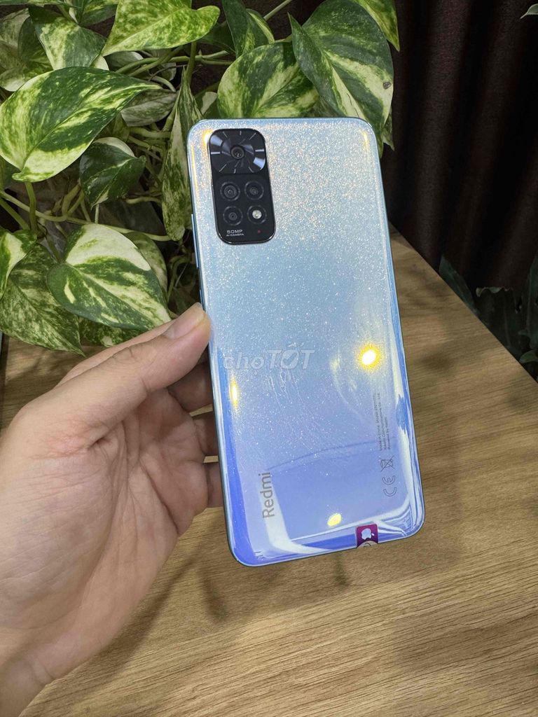 Redmi Note 11 128GB Xanh Quốc Tế. Mua bán Điện thoại tại Quận Hoàng Mai Hà Nội được đăng bởi OneSmart hình 1