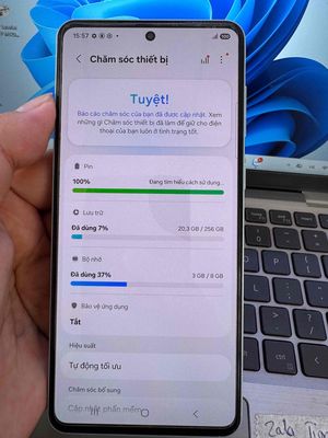 Samsung M55 5G 256GB Xanh nhạt Like New