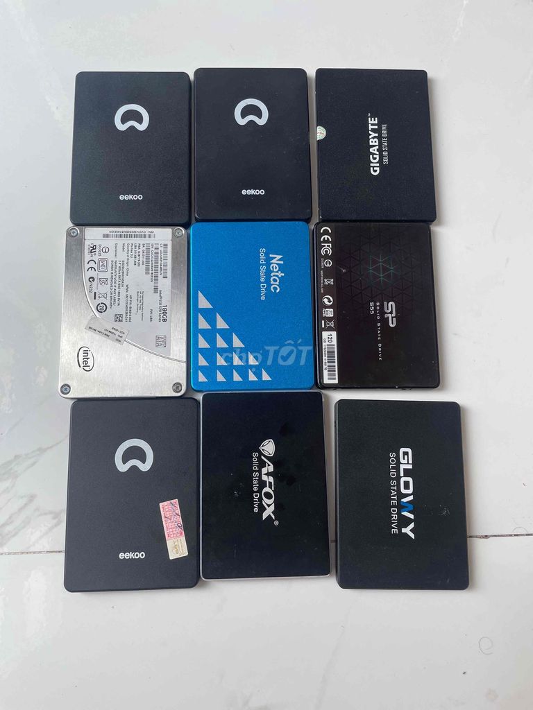 Ssd 120gb, 240gb tháo máy, sức khỏe 100%