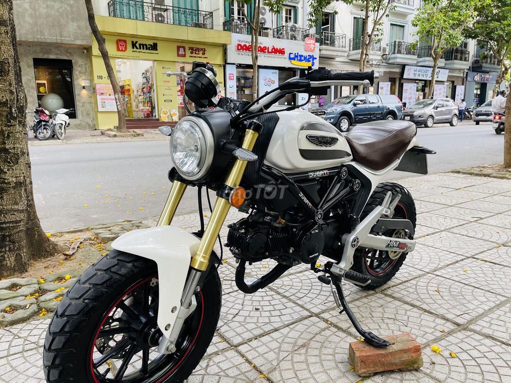 DUCATI HUNTER 115FI MÀU TRẮNG XE ĐẸP. Mua bán Xe máy tại Quận Cầu Giấy Hà Nội được đăng bởi TRÍ KIÊN hình 1