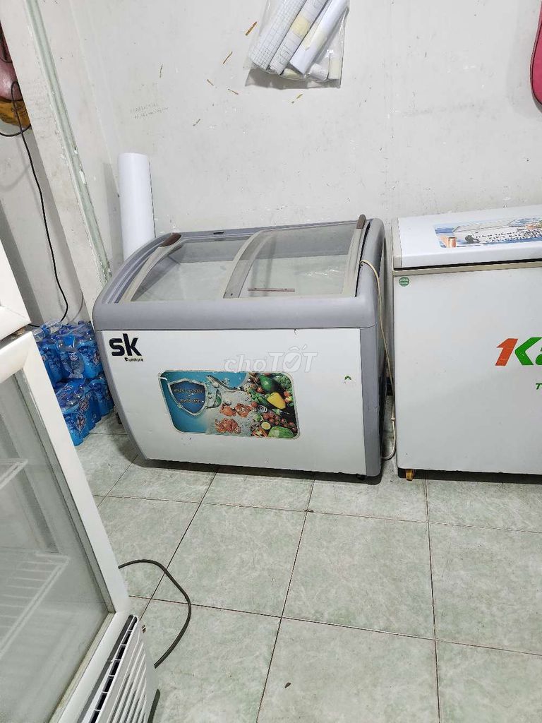 Bán tủ kem SK 300 lít rất đẹp xài ok