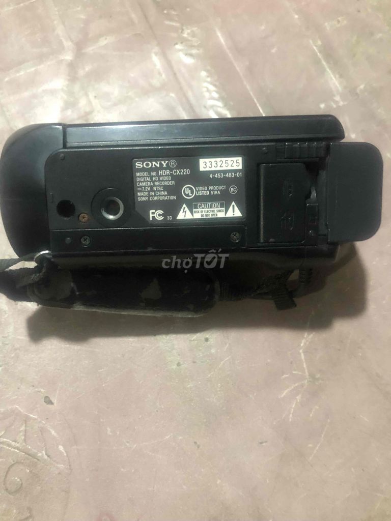 Máy quay Sony HDR-CX220 Đen 16GB. Mua bán Máy ảnh, Máy quay tại Huyện Hóc Môn Tp Hồ Chí Minh được đăng bởi nguyễn hữu hùng hình 1