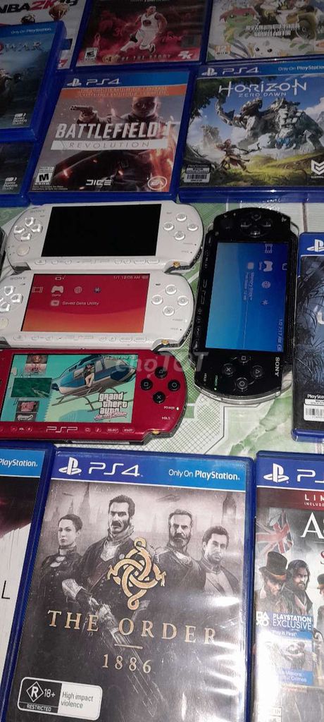 Dia ps4 đi canh thê thao rė hơn nhiêu và psp 3k 1k