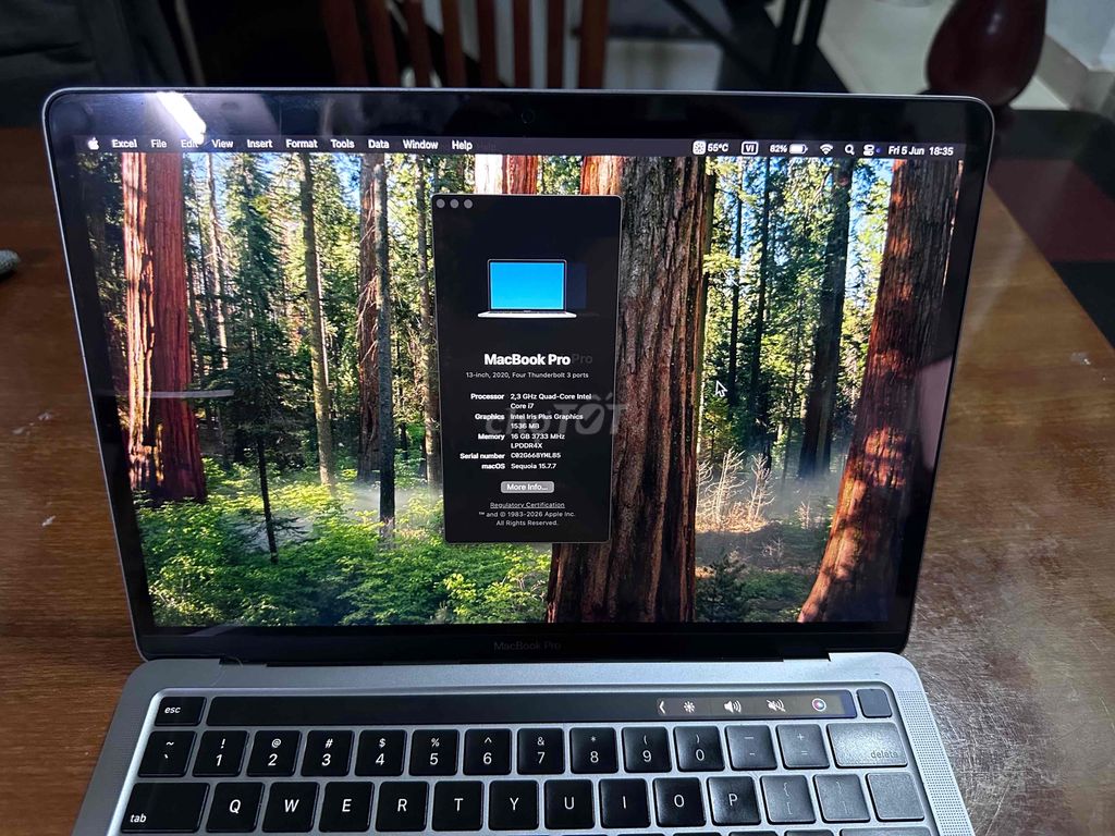 Macbook Pro 13 - 2020 16/512. Mua bán Laptop tại Quận Gò Vấp Tp Hồ Chí Minh được đăng bởi Tùng hình 1