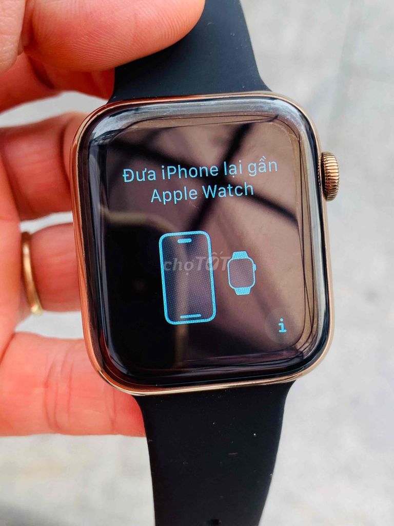 Apple Watch Series 5 Thép Vàng Hồng. Mua bán Thiết bị đeo thông minh tại Quận Hoàng Mai Hà Nội được đăng bởi Hoang hình 1