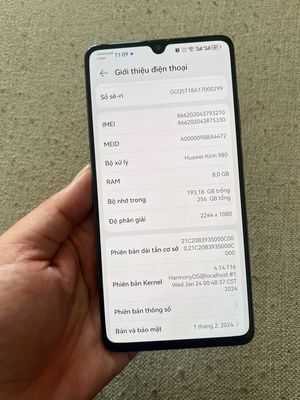 Huawei Mate 20x bản ram 8/256
