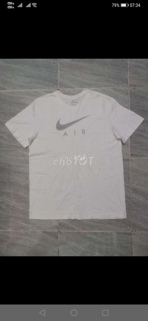 Áo thun Nike Air Cotton U.S Trắng size ML. Mua bán Quần áo tại Quận Gò Vấp Tp Hồ Chí Minh được đăng bởi LinhVo2handsShop hình 1