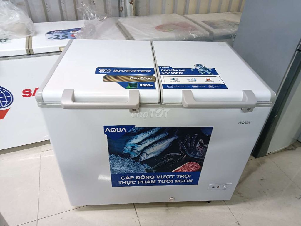 Tủ đông AQUA 319 lít. Mua bán Tủ lạnh tại Huyện Long Thành Đồng Nai được đăng bởi Điện Máy Thanh Lý hình 1