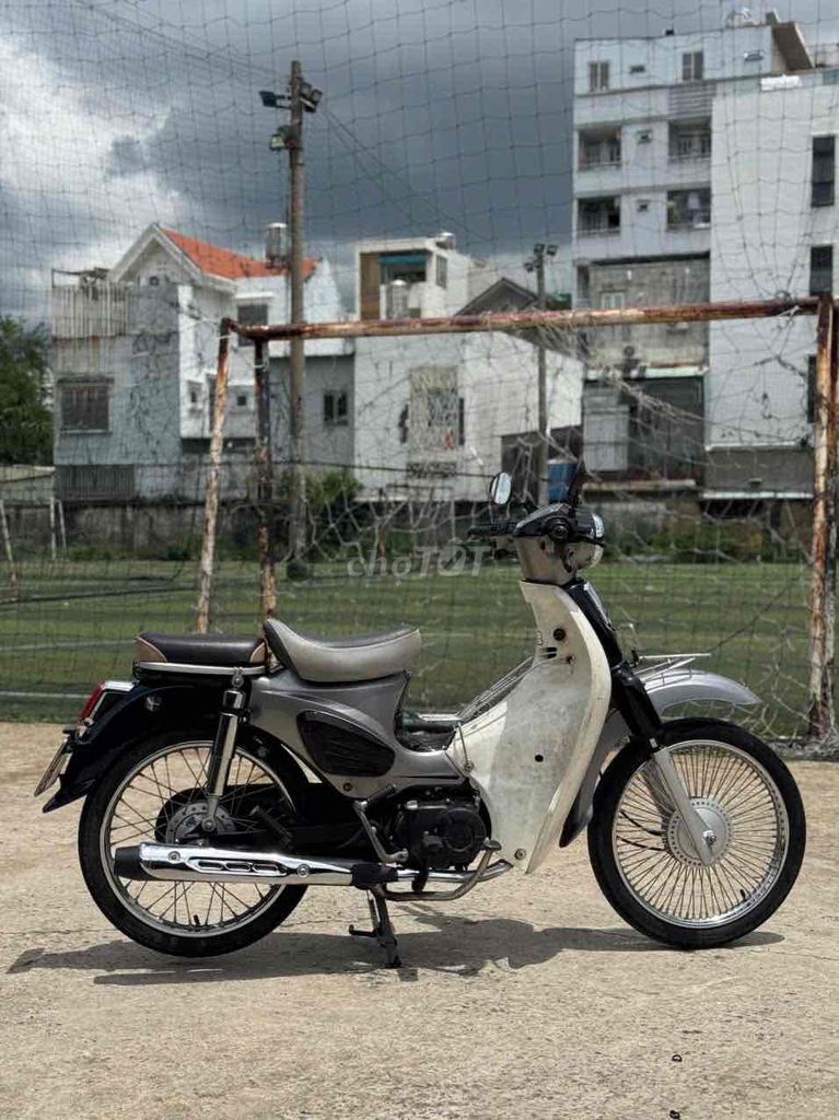 Honda Cub 50 20.000 км серо-бело-чёрный