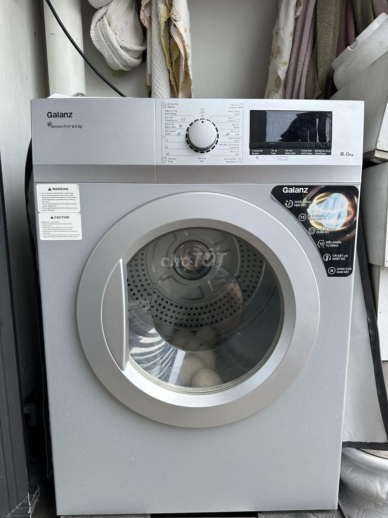 Máy sấy quần áo Galanz 8kg Bạc. Mua bán Nội thất, đồ gia dụng khác tại Quận Hai Bà Trưng Hà Nội được đăng bởi Đức Duy hình 1