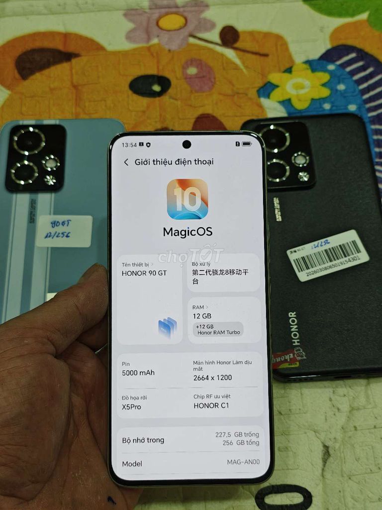 Honor 90GT 12/256GB . Mua bán Điện thoại tại Quận Hoàng Mai Hà Nội được đăng bởi Nguyennoi hình 1