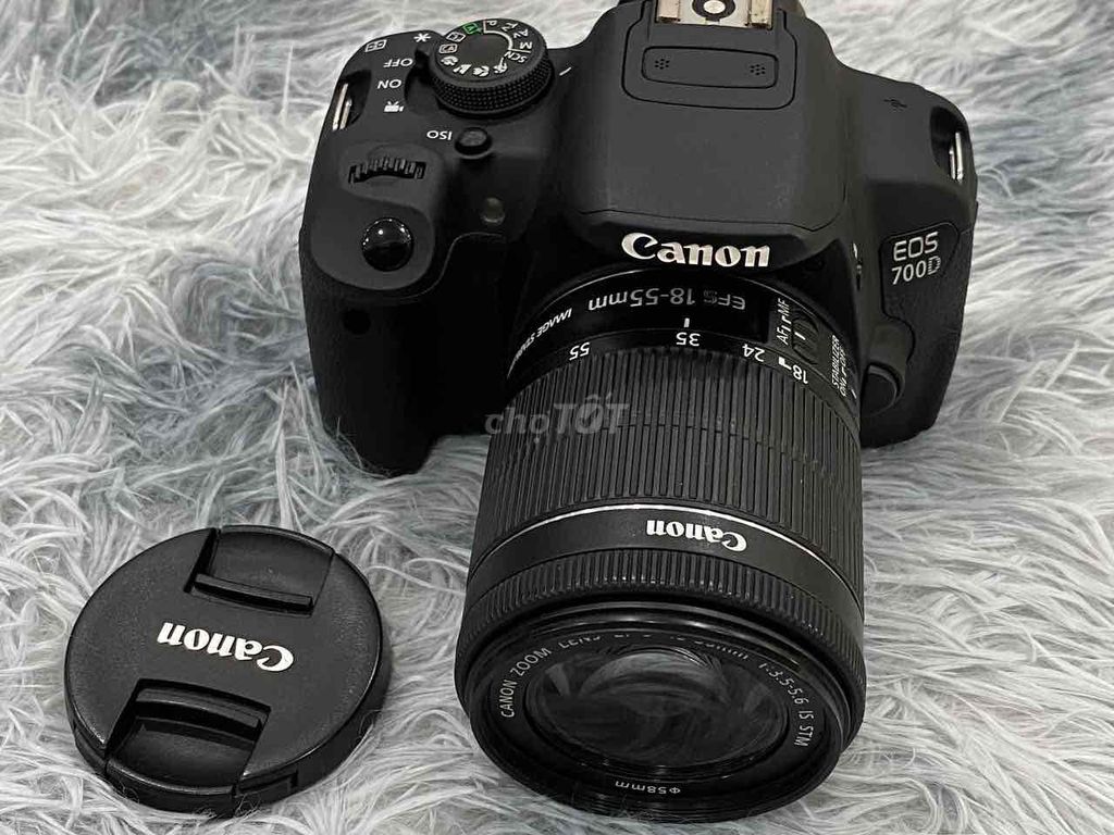 Máy ảnh Canon EOS 700D Đen kèm lens 18-55 đẹp 99. Mua bán Máy ảnh, Máy quay tại Quận 5 Tp Hồ Chí Minh được đăng bởi Phan Thế Phong  hình 1