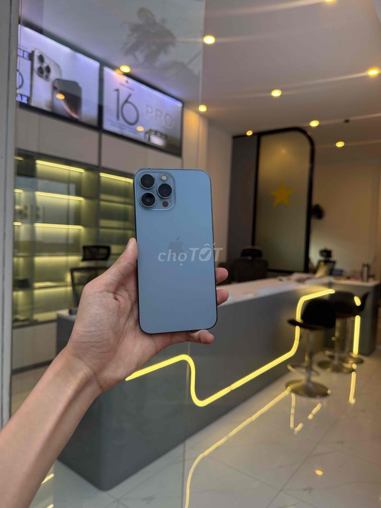 iPhone 13 Pro Max 128GB Xanh Đã sử dụng. Mua bán Điện thoại tại Quận Lê Chân Hải Phòng được đăng bởi Nghiêm Thượng Mobile hình 1