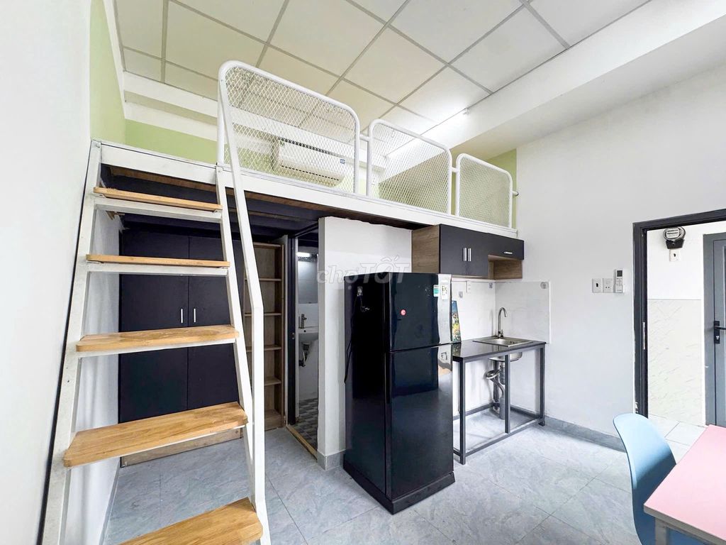 DUPLEX CỬA SỔ - FULL NỘI THẤT NGAY QUANG TRUNG- GẦN CĐ Y DƯỢC HỒNG ĐỨC