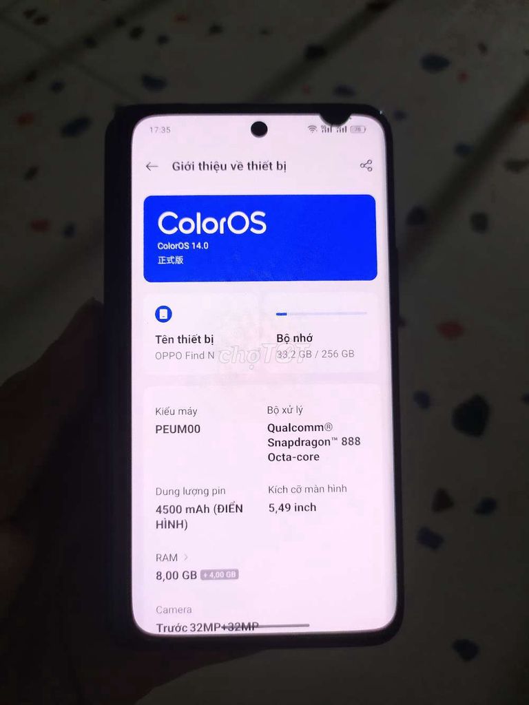 Oppo Find N 5G 256GB có NFC_ có GL. Mua bán Điện thoại tại Thành phố Biên Hòa Đồng Nai được đăng bởi Nguyen hình 1