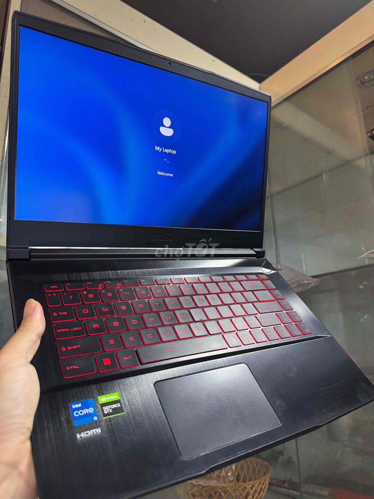 MSI GF63 Thin 11SC i5 15.6 inch 8GB/512GB GTX 1650. Mua bán Laptop tại Quận Gò Vấp Tp Hồ Chí Minh được đăng bởi Thanh lí cầm đồ hình 1