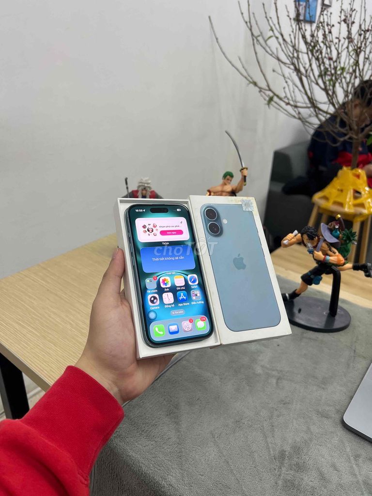 Apple iPhone 16 128GB Xanh Mòng Két Vn/a Zin Áp ạ. Mua bán Điện thoại tại Quận Cầu Giấy Hà Nội được đăng bởi Trung Kiên Trả Góp Bao Nợ Xấu hình 1
