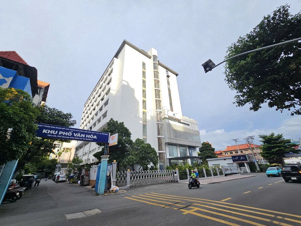 Phổ Quang Ngang 50m 10 Tầng 7000m2 Bệnh Viện, Anh Ngữ, TTĐT