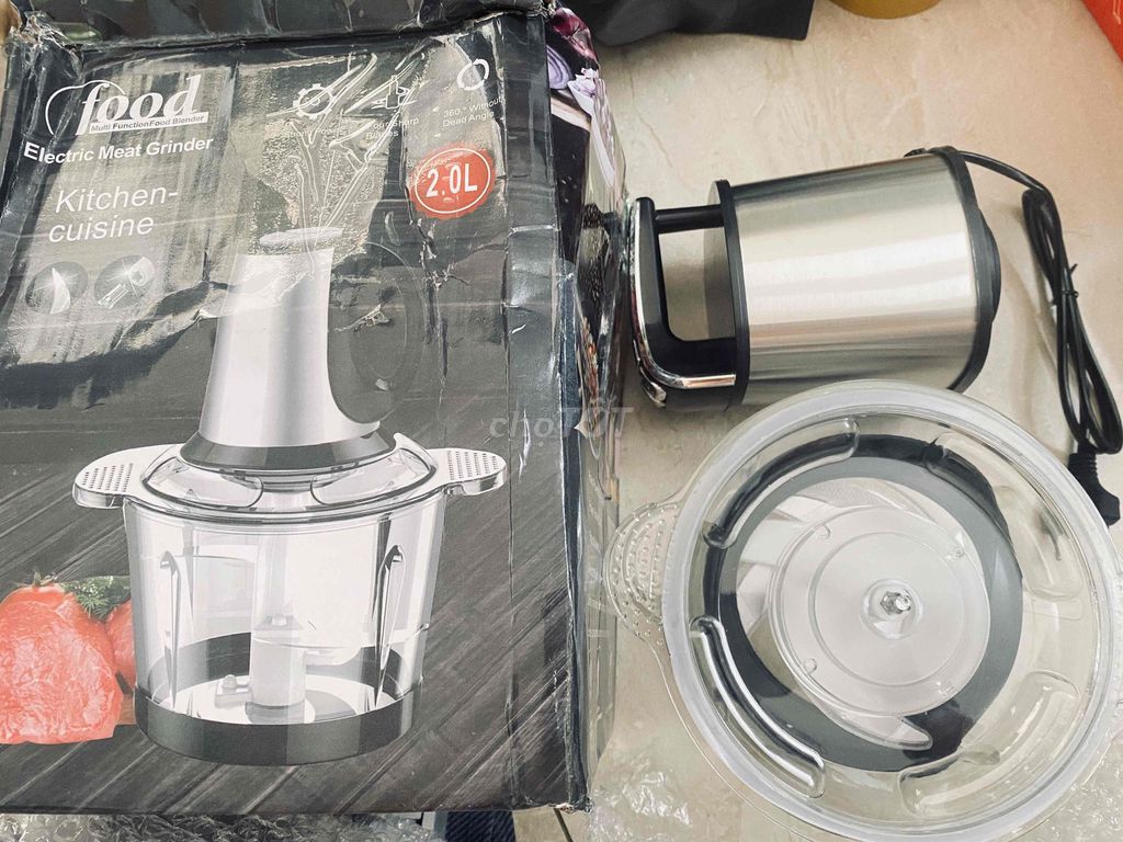 Máy xay thịt 2lít mới full hộp. Mua bán Bếp, lò, đồ điện nhà bếp tại Quận 12 Tp Hồ Chí Minh được đăng bởi chuyên pass đồ mới  hình 1