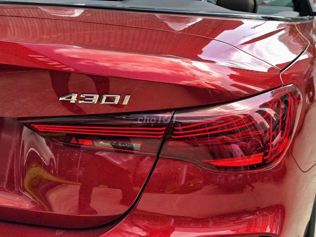 BMW 430i кабриолет M спортивный красный кабриолет