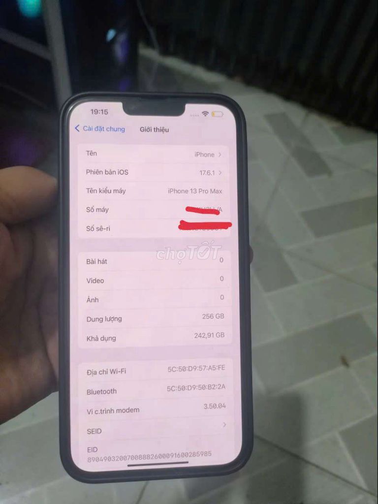 Iphone 13 pro max 256 gb , máy Đẹp