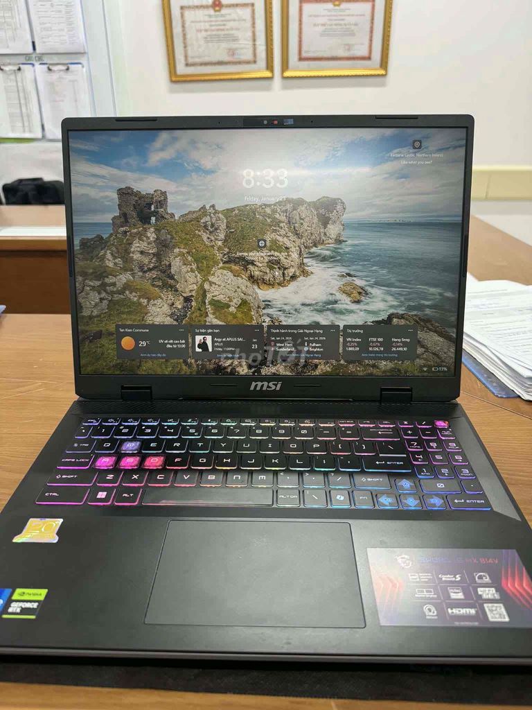 MSI Core I7 14700HX 16 inch. Mua bán Laptop tại Quận 7 Tp Hồ Chí Minh được đăng bởi Trương Đăng Khoa hình 1