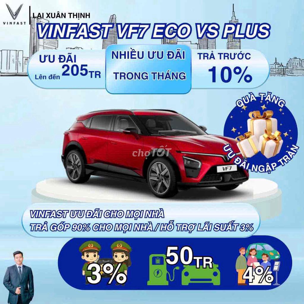 VF7 PLUS sẵn xe - giảm tiền mặt lên đến 205tr. Mua bán Ô tô tại Quận Long Biên Hà Nội được đăng bởi VinFast VinCom hình 4