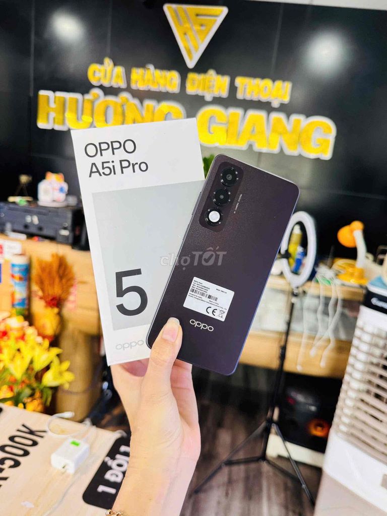 Oppo A5i Pro 8G 128GB 99%  Fullbox. Mua bán Điện thoại tại Thành phố Bến Tre Bến Tre được đăng bởi HươngGiangmobile hình 1