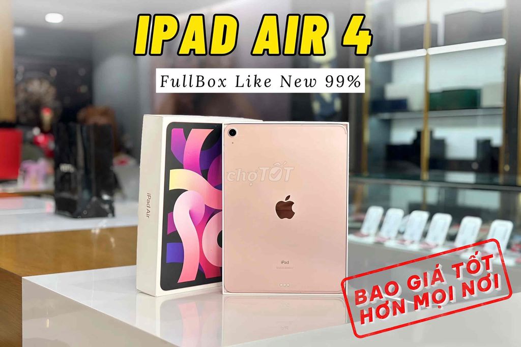 iPad Air 4 - FullBox Like New Đẹp 99%