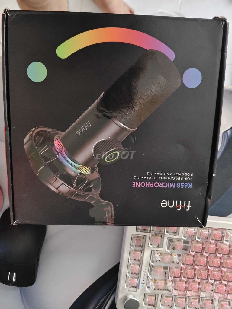Microphone Fifine K658 Đen. Mua bán Tivi, Âm thanh tại Quận Tân Bình Tp Hồ Chí Minh được đăng bởi Nguyen Ngoc Thien hình 1