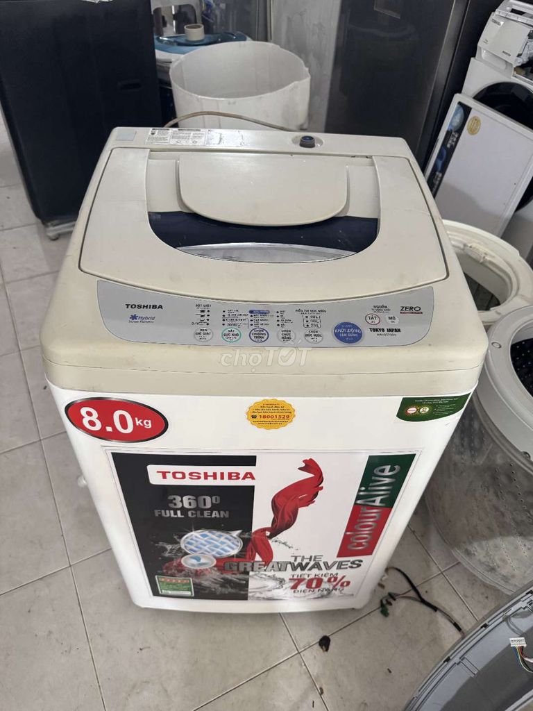 Máy giặt toshiba 8kg nhật bản