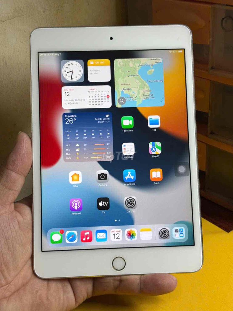 iPad Mini 4 64GB bản wifi (giá 1300k). Mua bán Máy tính bảng tại Quận Tân Bình Tp Hồ Chí Minh được đăng bởi Chuyên Bán Đồ 2hand hình 1
