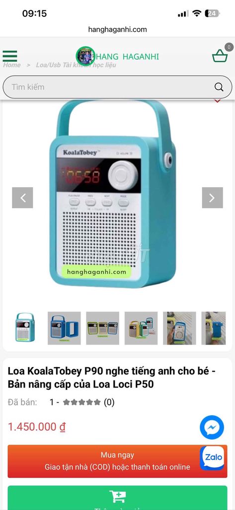 Loa bluetooth KoalaTobey P90. Mua bán Tivi, Âm thanh tại Thị xã Tân Uyên Bình Dương được đăng bởi truong hình 1