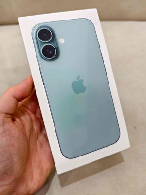 Cần bán iPhone 16 128GB Teal mới QT Mỹ nguyên seal